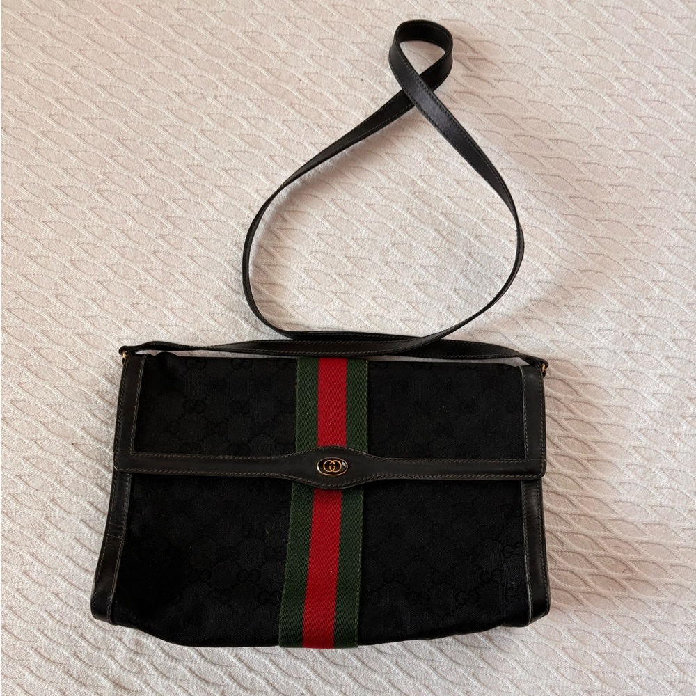 Gucci Parfums Vintage 80’s GG Bag